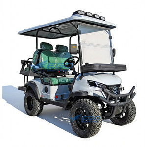 Nouvelle tendance : Voiturette de golf électrique personnalisée avec batterie au lithium/au plomb, moteur AC 3/4/5KW et benne de chargement - Product Image 3