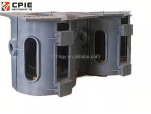 فرن صهر بالحث ذو تردد متوسط موفر للطاقة بسعة 200 كجم/ساعة لمصانع تصنيع الفولاذ/الحديد/النحاس/الألومنيوم - Product Image 4