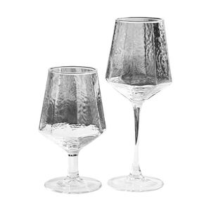 Nordic Light Luxury Diamond Hammer <b>Goblet</b> Large Capacity White Red <b>Wine</b> Glass Glasses Cup - Product Image 1