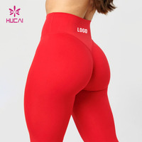 Leggings de sport pour femme, effet push-up, mat, sensation seconde peau, extensibles dans les 4 sens, avec logo personnalisé ODM, forme cœur, pour gym, entraînement, fitness, yoga