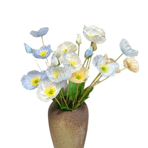 Bouquet de fleurs artificielles de coquelicot Junheyuan, 4 pièces, coloré, décoration intérieure, accessoires de mariage, photographie en extérieur - Product Image 5