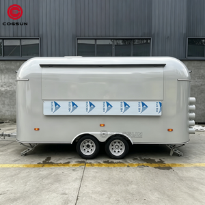 Cogsun Modischer Food Truck Mobiler Essensanhänger mit Snackautomaten Gebrauchter Food Trailer - Product Image 4