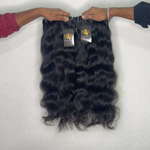 Paquets de cheveux brésiliens non transformés cheveux humains de temple indien fournisseurs de cheveux alignés par cuticules vierges crus vietnamiens - Product Image 1