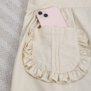 Chất Lượng Cao 100% Bông Ăn Mặc Hàn Quốc Lolita Phong Cách yếm trẻ sơ sinh Không Tay Tạp Dề Cho Phụ Nữ Cho Hoa Cửa Hàng Và Vườn - Product Image 5