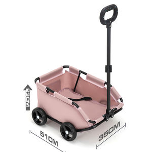 Cochecito Ligero y Resistente para Mascotas con Lona Oxford y Marco de Metal, Perfecto para Aventuras Urbanas - Product Image 4