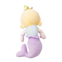 Peluche sur mesure, poupée princesse de sirène, en peluche, animaux doux, faite à la main, jouet pour enfants, personnages de film, sirène