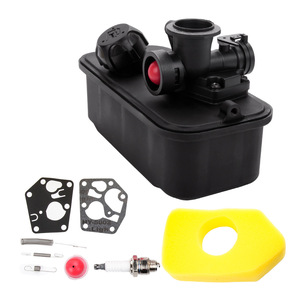 Carburateur de tondeuse à gazon 494406-P noir pour pièces de rechange de motoculteur à essence BS795477 498809 498809A 795469 - Product Image 2