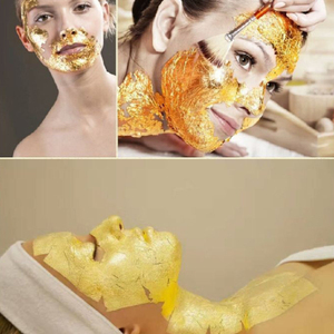 Feuille <span class=keywords><strong>d</strong></span>'<span class=keywords><strong>or</strong></span> faciale comestible 24k feuille de papier <span class=keywords><strong>d</strong></span>'<span class=keywords><strong>or</strong></span> pour le visage <span class=keywords><strong>SPA</strong></span> Anti-âge Anti-rides feuille <span class=keywords><strong>d</strong></span>'<span class=keywords><strong>or</strong></span> pure - Product Image 3