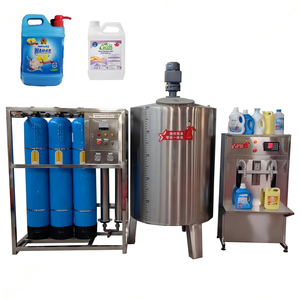 Máquina Completa para la Producción de Jabón Líquido Purificador de Agua, Detergente y Agua Refrigerante para Autos - Product Image 1