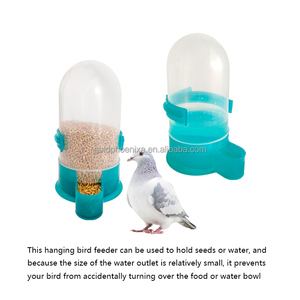 Botella de Agua para Pájaros de Plástico, <span class=keywords><strong>Bebedero</strong></span> para Animales Pequeños, Botellas de Agua de 800/500 ml para Mascotas, Loros - Product Image 5