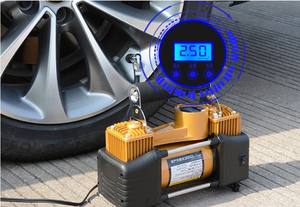 12V 100PSI מיני רכב Inflator משאבת מדחס אוויר צמיג - Product Image 6