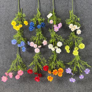 Fleur artificielle de <span class=keywords><strong>bleuet</strong></span> à 5 têtes en soie Fengju, pour décoration de mariage, accessoires de photographie, décoration intérieure, Chine, deux cents - Product Image 1