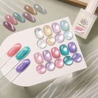 BORN PRETTY TERRA 10ml Vernis Gel Multichrome Effet Verre Pailleté Œil de Chat OEM Émail Esmaltes Gel Magnétique 3D pour Nail Art