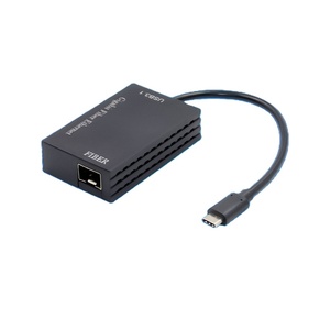 Adaptateur réseau externe Gigabit <span class=keywords><strong>ST710</strong></span> USB3.1-C SFP Fibre Optique LC certifié ROHS pour ordinateur portable en stock - Product Image 1