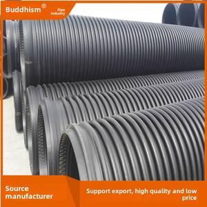 Tuyau Dwc en polyéthylène haute densité (HDPE) Structure tissée Tuyau de type B Tuyau de drainage en plastique de grand diamètre Tuyau d'égout d'eau - Product Image 2