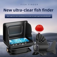 Cámara Endoscópica Subacuática Dearsee Portátil con Pantalla IPS HD de 4.3 Pulgadas, 15m 20m 30m 50m, Cámara Buscadora de Peces