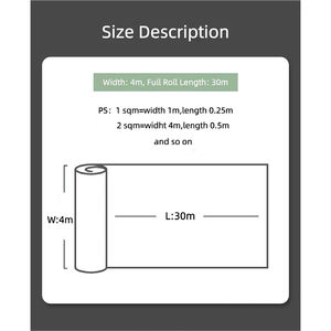 Tapis moelleux à poils longs antidérapant, doux et confortable, tapis tufté du mur au mur pour la maison, la chambre d'enfant, la salle de cinéma, la salle de jeux, la galerie d'art, l'école - Product Image 6