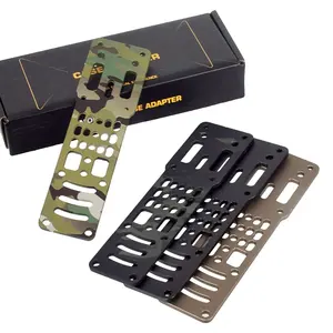 लबुल सामरिक धातु मॉड्यूलर विस्तार त्वरित पुल एडाप्टर सफारी क्यूल्स लेग स्ट्रैप फिक्स्ड पोर्टेबल ड्रॉप लेग बैंड - Product Image 3