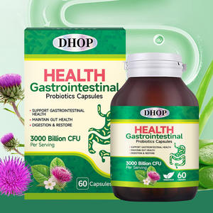 OEM kapsul probiotik 60 Kapsul dukungan imun untuk Dewasa Kesehatan Gastrointestinal 2 kapsul harian - Product Image 2