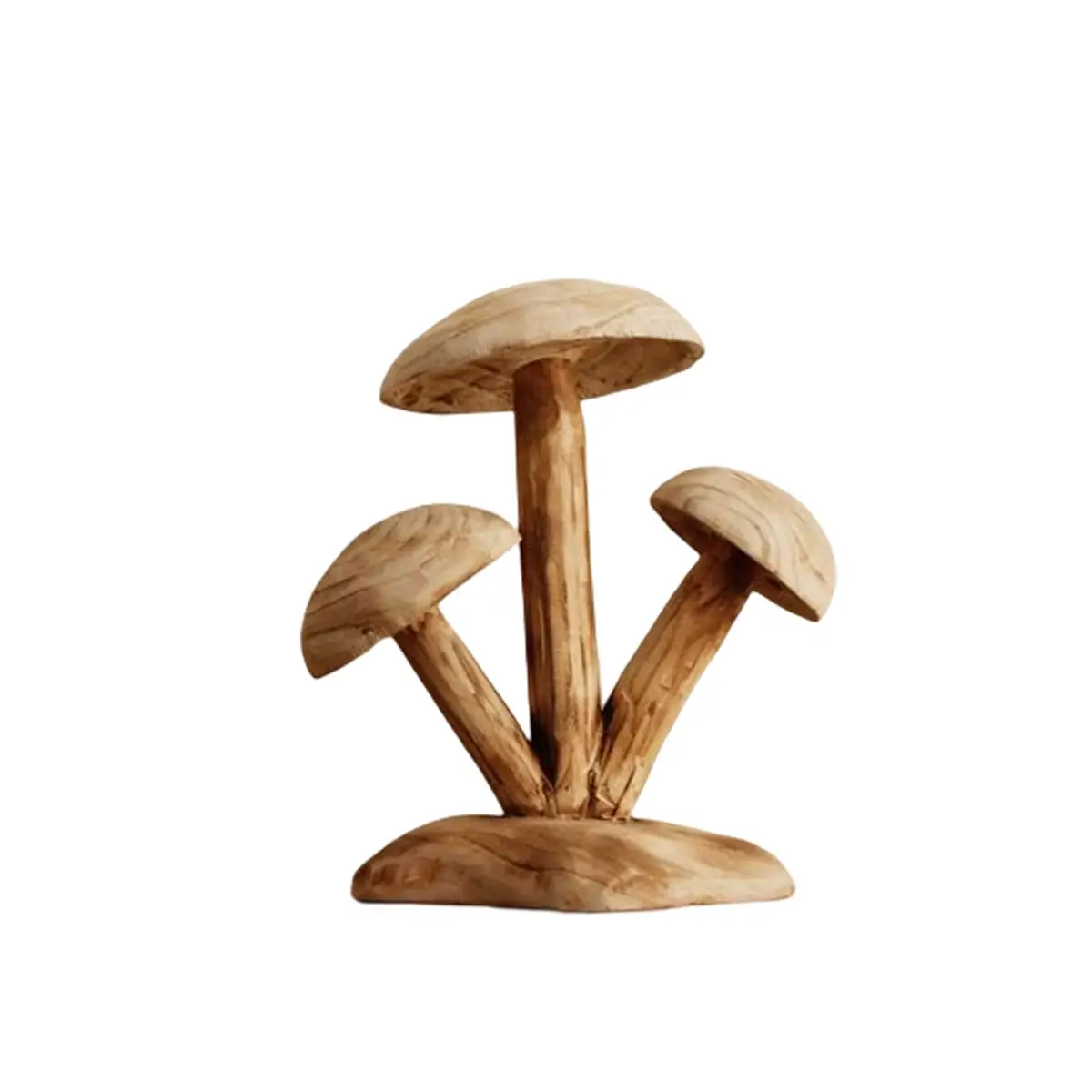 Handmade original ecological wooden ornaments creative tables and stools Home Stay Hotel mushroom art decoration