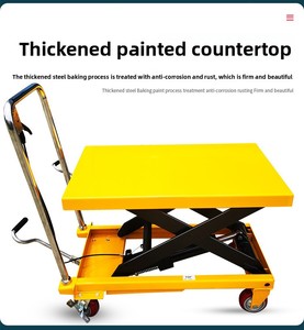 משאית מטען מכונת מספריים סוג מזלג משאית גוף על-הלוח פלטפורמה נייד חשמלי הידראולי הרמה מחמיא - Product Image 4