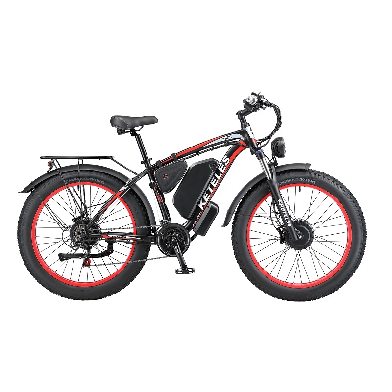 2wd electric bicycle Pioneer 2 Long Range Bike | 750W, 120-Mile Range it weighs only 59 lbs and can carry a max load of 250 lbs Electric Bike 2wd Bicycle Electric