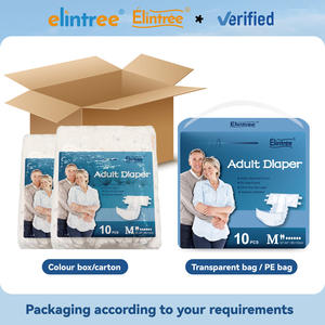 Elintree all'ingrosso pannolini personalizzati per incontinenza biancheria intima anziana Ultra spessa ad alto assorbimento usa e getta pannolini per adulti - Product Image 5