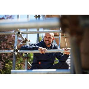 Scruffs Eco Worker Sudadera Con Capucha Azul Marino L - Product Image 3