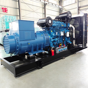 Yuchai 728kw mở khung Máy phát điện diesel tự động bắt đầu 400V 380V 120V 240V 50Hz 60Hz <span class=keywords><strong>3</strong></span> pha máy phát điện 910kva 230V - Product Image 3