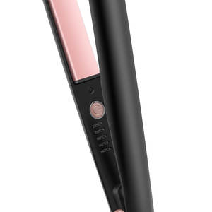 2 en 1 plancha de pelo y rizador de cerámica turmalina iónica de hierro plano con temperatura ajustable - Product Image 4