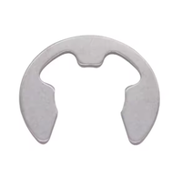 High Quality Stainless Steel Open Snap Ring Retaining Ring Washer Spring Stainless Steel E-Type Circlip for Wholesale
