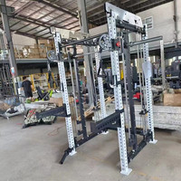 Équipement de fitness force à domicile musculation entraîneur fonctionnel Cage de puissance oiseau volant Smith Machine Multi Smith Power Rack