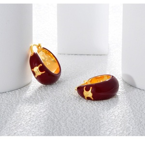 <span class=keywords><strong>orecchini</strong></span> A cerchio personalizzati lungo e corto asimmetrico orecchino A + B dichiarazione gioielli ornamenti all'ingrosso - Product Image 4