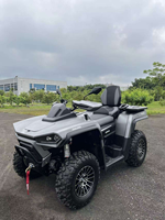 Quad 600cc essence/diesel automatique 4 temps certifié EEC EPA, kart 4x4 tout-terrain avec blocage de différentiel, idéal pour la ferme et le sport