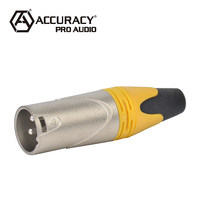 Adaptador de Cable Mini RJ45 a XLR Macho de 3 Pines, Conectores Mono Profesionales de Alta Precisión