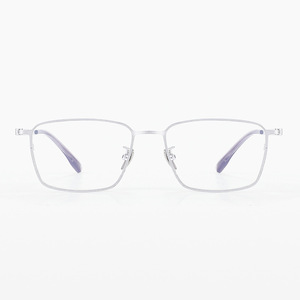 Lunettes de vue Danyang à monture carrée en titane pur ultralégères M8013, unisexe, montures optiques professionnelles, taille moyenne, verres en plastique - Product Image 1