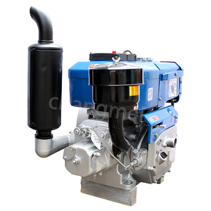 Nuevos Productos <span class=keywords><strong>198</strong></span> Motor Diésel Monocilíndrico de 14 HP con Arranque Eléctrico y Refrigeración por Agua para Uso Marino con Bomba y Rodamiento - Product Image 2