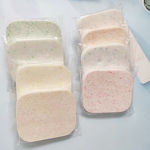 Vente en gros solide nettoyant pour le visage éponge nettoyante pour le visage compressée expansante brosse de soin de la peau brosse de nettoyage du visage - Product Image 2