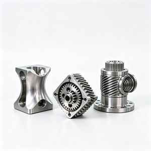 Anodized Aluminum Transmission <b>Gear</b> <b>Box</b> Parts, Custom Size CNC Machined Reducer Shells for Automation Equipment - Product Image 1