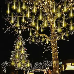 The New Listing Twinkle Christmas Wire Decorative Light Net Light Meteor Shower Lights For Yard Patio Pathway Decoration
