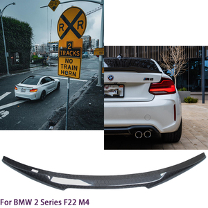 สปอยเลอร์หลังคาร์บอนไฟเบอร์ทรงรังผึ้งสไตล์ M4 สำหรับรถยนต์ BMW ซีรีส์ 2 F22 คูเป้ ปี 2014-2020 - Product Image 2