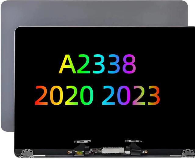 For MacBook Pro A2338 13" Screen Replacement 2020 2023 Full LCD Assembly M1 Lcd Screen Space Gray M2 Display A2338