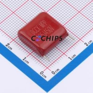 Condensador de película de polipropileno (CBB) MPP105J2SD060C03NZR, componente de montaje pasante (THT), P=15mm 1uF 5% 450V - Product Image 1