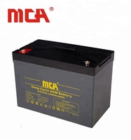 MCA Großhandel für 12V 75Ah Deep Cycle Solar Wiederaufladbare Versiegelte Blei-Säure-Batterie für Haushaltsgeräte, Golfcarts, USV zum Bestpreis