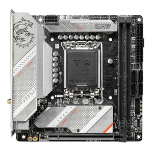 Carte mère MSI MPG B760I Edge WiFi <span class=keywords><strong>DDR4</strong></span>, compatible avec les processeurs Intel B760/LGA 1700 13400F/13600KF/<span class=keywords><strong>13700KF</strong></span>, prise en charge du Wi-Fi 6E - Product Image 2