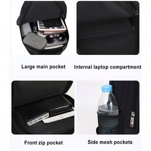 Custom Logo Men's <b>Backpack</b> Waterproof Outdoor Travel Bag Wholesale Men's Business Oxford Mochilas <b>Laptop</b> <b>Backpack</b> - Product Image 5