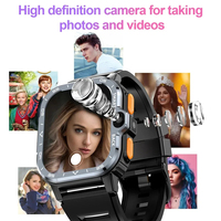 Smartwatch Android 2,03 Inci 4G SIM Card, Video Call, GPS, WiFi, PGD, Gaya Bisnis, Pelacak Detak Jantung, Layar Sentuh, Jawab Panggilan