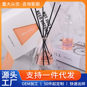 <b>Reed</b> <b>Diffuser</b> Set 150ml Glass Bottle Long Lasting Aroma Home Fragrance Decor - Product Image 5