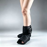 Chaussettes chauffantes pour massage des pieds, masseur sans fil à pétrissage par air avec compression intégrée pour un massage complet des pieds et des chevilles
