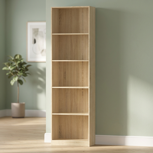 Oferta Especial: Mueble de Salón Contemporáneo FURNIZONE de 5 Niveles con Paneles de Madera de Calidad, Librería de Aglomerado 1706, Muebles para el Hogar - Product Image 3